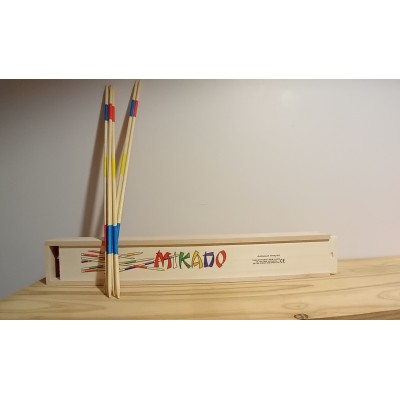 Mikados en bois 50cm avec sa boite